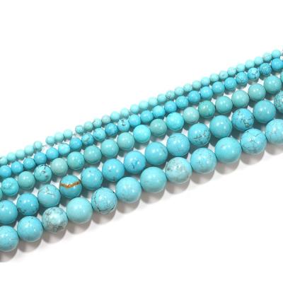 China Wholesale Soft Round Loose Handmade Wathet Blue Beads Crystal Beads Bracelet DIY For Earrings Jewelry Accessories for sale