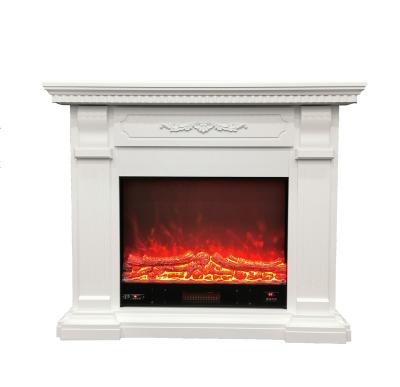 China 54 inch MDF hotel mantel with electric fireplace for sale