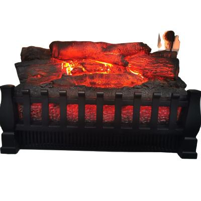 China Electric Heater Electric Decor Hotel Fireplace Wooden Log for sale