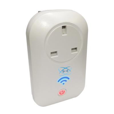 China 220V Residential / Multi-Purpose BLE Socket Smart Electrical Outlet With Beacon Sensor For Home Smart Linkage for sale