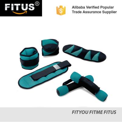 China Durable FITUS Ankle/Wrist Weights FITUS Workout Wholesale Ankle Wrist Weights Cuff Wrap Set with Adjustable Strap Weight Set Training Fitness for sale