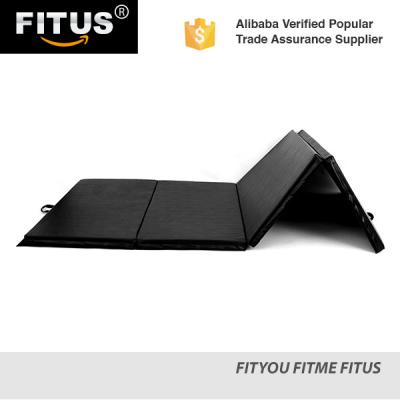 China Folding Gymnastics Mat Gym Fitness Exercise Mat FITUS PU Folding Gym Pad Exercise Pads Balance Pads for sale