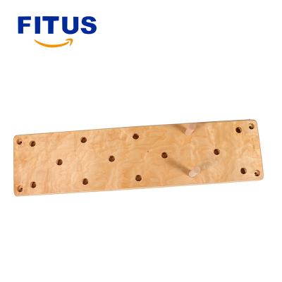 China FITUS durable 47 inch pegboard climbing board with durable climbing wall training ladder for fitness and agility pegboard climber for sale