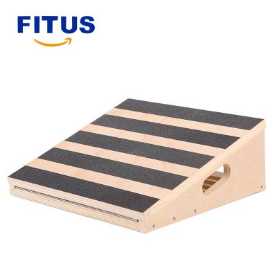 China FITUS Durable Professional Wooden Foot Rocker Slope Board Calf Ankle Stretcher for sale