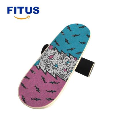 China Durable Trainer Children Balance Board Toy Private Design FITUS Balance Board Logo for sale