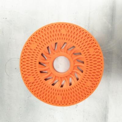 China PA6 /PBT Factory Supply Nylon Plastic Rack Pad Factory Supply Injected Plastic Backing Plate for sale