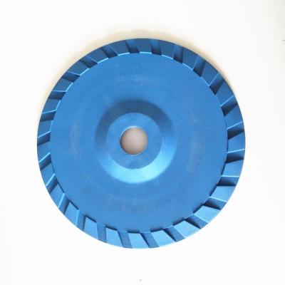 China PA6 /PBT Nylon Plastic Orange Color Fin Disc Bearing 107mm for sale