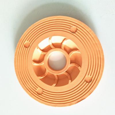 China PA6 /PBT Nylon Plastic Pad Plastic Backing Plate 117mm For Fin Disc for sale