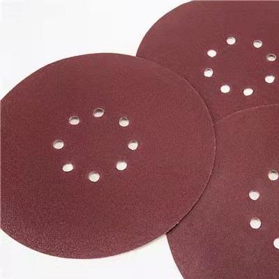 China For Metal Wood Steel General Purpose Hook And Loop Abrasive Discs Calcined Sanding Disc for sale