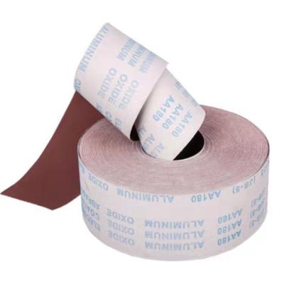 China Black Wood Sandpaper Roll Abrasive Cloth Silicon Carbide Abrasive Belt for sale