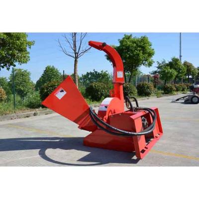 China Factory PTO Wood Chipper BXH42 Skid Steer Mounted Hydraulic Wood Chipper Attach To Winch Or Front Loader for sale