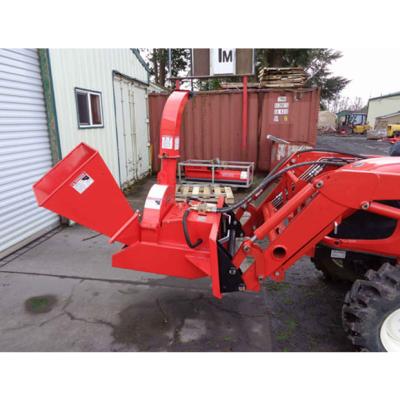 China Factory Skid Steer Mounted Hydraulic Wood Chipper Wood Chipper, PTO Wood Chipper For Tractor for sale