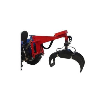 China Building Material Stores FHM Tractor Attachment Tractor Log Grapple 3 Point Hitch for sale