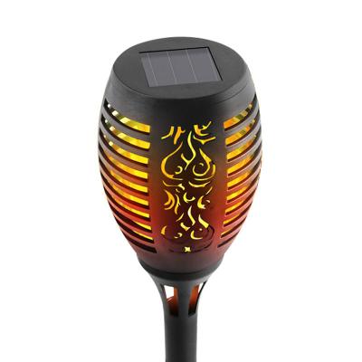 China Customized Solar Antique Flame Lights 36 LED Outdoor Waterproof Solar Light Flickering Flame Lights Lamp For Garden for sale