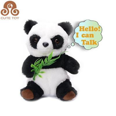 China Custom Plush Stuffed Plush Panda Bear Educational Doll Plush Toys for sale