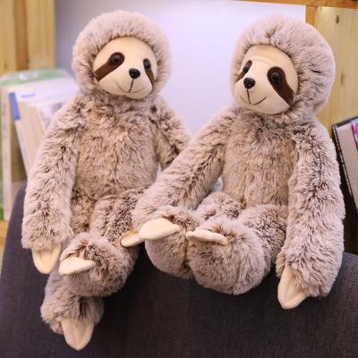 China Cute Cartoon Animal Plush Doll Amazon Sloth Cuddle Plush Toy Sloth Wholesale Customization for sale