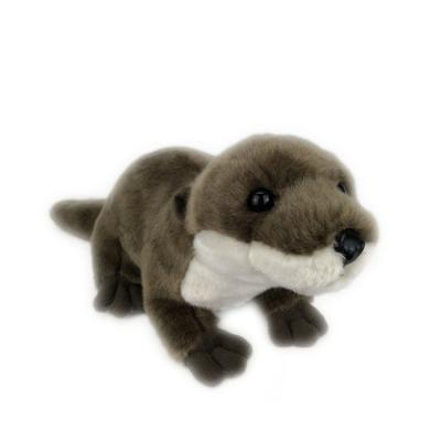 China 2021 Factory Hot Selling Wild Animal Children's Plush Dolls Stuffed Otter Plush Toys For Gift for sale