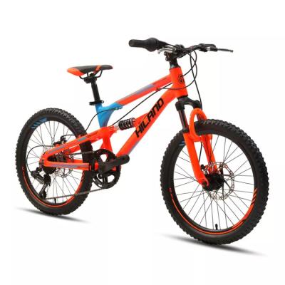 China Wholesale custom hot sale 20 inch soft tail aluminum alloy steel double suspension mountain bike for kids for sale