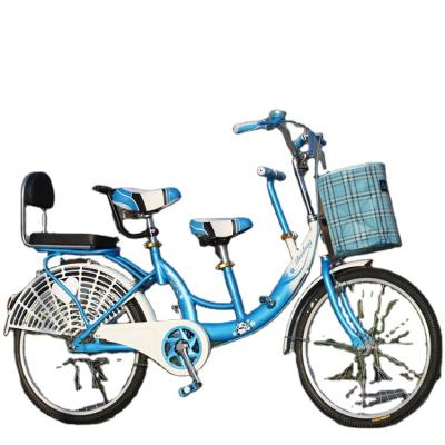 China Wholesale Popular China Bicycle Parent-child Bike 22 Inch Mother-child Car Double Lady Lightweight Leisure Bicycle Mountain Bike for sale