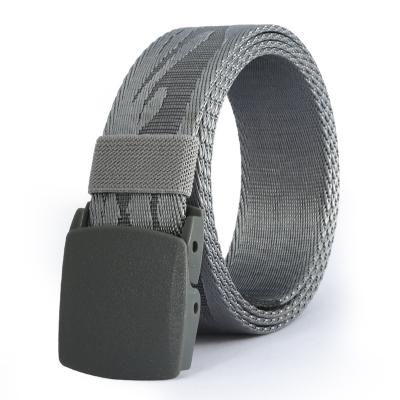 China Custom Nylon Waist Nylon Male Tactical Belt Men Army Belt Canvas Fabric Military Belts for sale