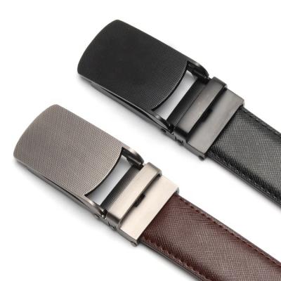 China Comfortable high quality casual men's jeans belt button high quality jeans alloy leather belt for sale