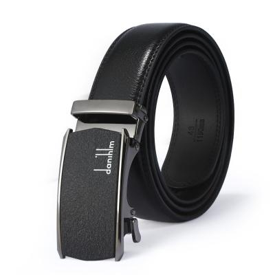 China Cowhide Odi Luxury Strong Genuine Leather Waist Belts Fashion Alloy Ratchet Golf Belt For Man for sale