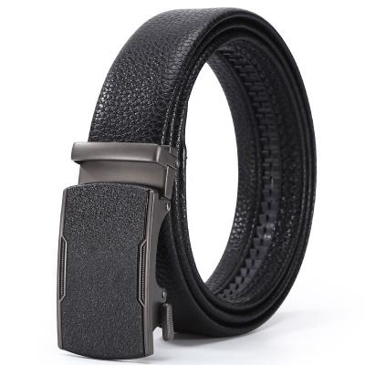 China 2021 Comfortable Hot Micro Fiber Leather Belt For Men Black And Brown Dress Belt Buckle Vintage Belt for sale