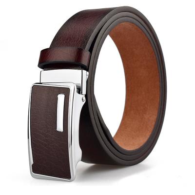 China Wholesale New Men's Yiwu Factory Clothing Buckle Fashion Classic Leather Belt Matching Style Microfiber Automatic Belt Belt For Men for sale