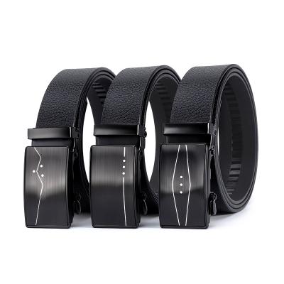 China Fashion.Casual PU Belt Matel Buckles For 3.5cm Width Soft Black Color Solid Strap With Cheap Price Ready To Ship Z0078 for sale