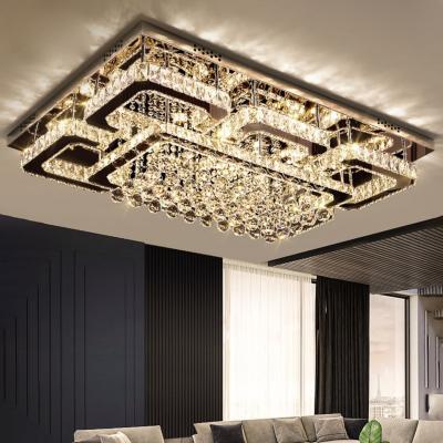 China Modern Design Modern Home Decor Lighting Modern Ceiling Chandelier Lights Crystal Luxury for sale