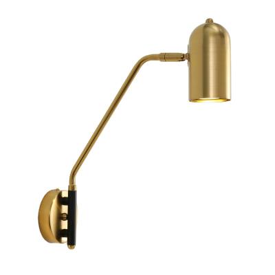 China Mid Century Wall Lamp with Plug Power Cord, Power Plug Household Wall Lamp, Modern Swing Wall Lamp for sale