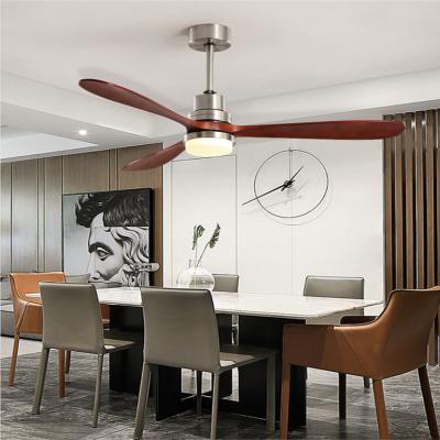 China 2021 1st Products Nordic Living Room Decorative Nordic Wood Ceiling Fan for sale