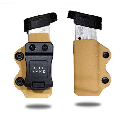 China SHIELD 9/40 Magazine Carrier IWB/OWB KYDEX Holster Magazine Carrier Case M&P For Shield 9MM/.40 S&W Magazine Pouch Yellow for sale