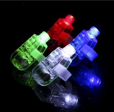 China 7 Finger Christmas Lamp LED Flashing Light Cartoon Rings ABS Plastic Toy Led Christmas Decoration Material Rings Figure Toy for sale