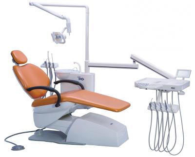 China NEW Acrylic Dental Chair Mounted Dental Unit Dental Chair All-Electric Dental Treatment Unit for sale