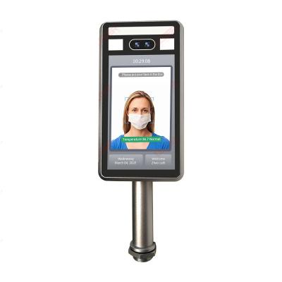 China Voice Emission Quality Assurance Face Recognition Body Fever Thermal Imaging Camera Scanner Face Recognition Camera for sale