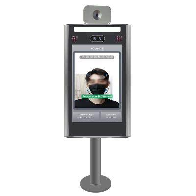 China New Voice Emission Face Recognition Technology Terminal Access Control Face Recognition Time Attendance Face Arrival System for sale