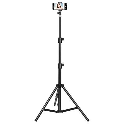 China PORTABLE Folding Mobile Phone Tripod Stand For Phone tiktok Live Streaming Tripod Mount Led Ring Light With Tripod Phone Holder for sale