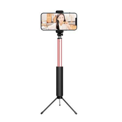 China Flexible Fold Selfie Stick Tripod Selfie Stick 360 bluetooth Selfie Stick Tripod With Bluetooth Wireless Remote for sale