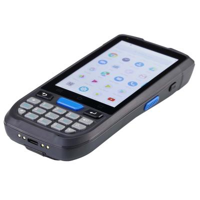 China Mobile 5G pda android barcode scanner portable military rugged pda terminal with bt 2.1 5.0 and WiFi for sale