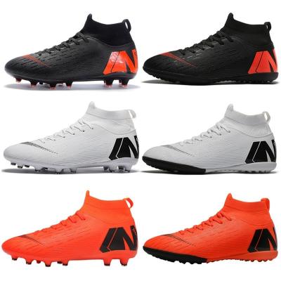 China Indoor. Outdoor Fitness Training High Top Outdoor Soccer Training Shoes Football Boots Soccer Shoes for sale