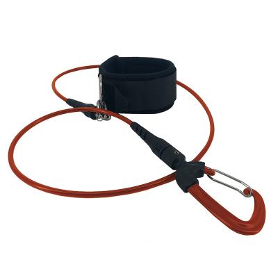 China Free Eco-friendly Safety Diving Aluminum Alloy Lapped Rope Diving Lanyard for sale