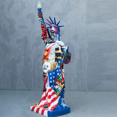 China Wholesale China Modern Art Factory Fiberglass Resin Pop Art Statue For Sale for sale