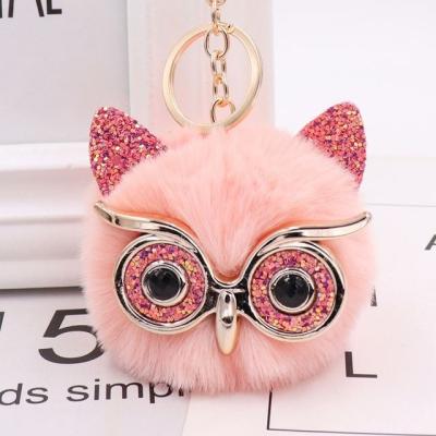 China Indoor. Outdoor.Beach sandals slippers fashion popular fashion wholesale 09key rabbit fur chain cute fox fur ball key chain perfect gift for girl for sale