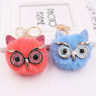 China Indoor. Outdoor.Beach Sandals Slippers Fashion 09key Chain Design Special Fur Affordable Wholesale Professional Manufacturing Key Chain Fluffy for sale