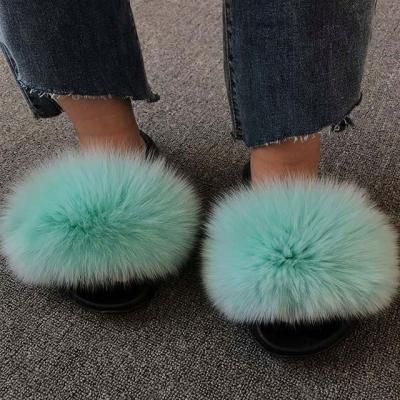 China Cushioning Chinese Factories Wholesale Cheap Fluffy Loafer Slippers The Latest Fashion Fluffy Indoor Slippers for sale