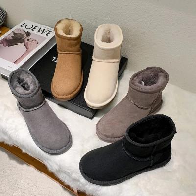 China Custom Cheap Fashion Winter Colorful Warm Snow Damping Boots Wholesale Lady Factory Made Women Snow Boots for sale