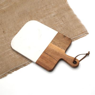 China Good quality sustainable acacia cutting cheese wood wooden marble cutting board with cheap price for sale