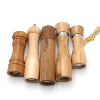 China Viable Hot Sale Wooden Mills Manufacturer Salt and Pepper Shakers Mill With Cheap Prices for sale