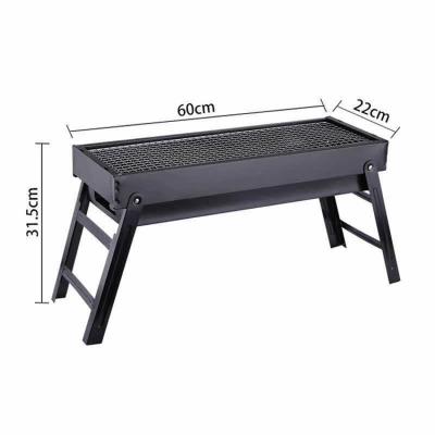 China Amazon Charcoal Hot Indoor Outdoor Smokeless BBQ Set Easily Assembled Camping Grill Collapsible With Best Quality for sale